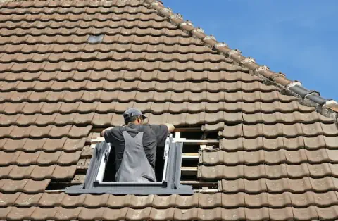 Pose de velux - Brenouille